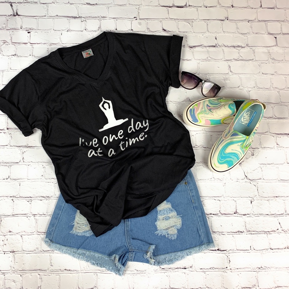 Short Sleeves Tees Black